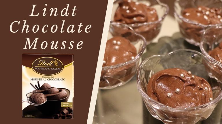 How to make Eggless Chocolate Mousse | Lindt Chocolate Mousse | Dessert recipes | Quick and Easy