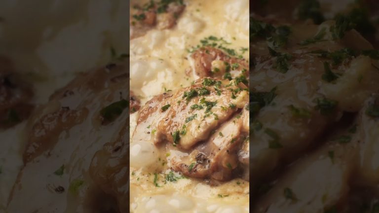 Let's eat Creamy Chicken 😍 | #shorts #youtubeshorts