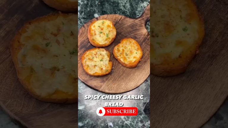 How to Make Cheesy Garlic Bread l Bread Recipes
