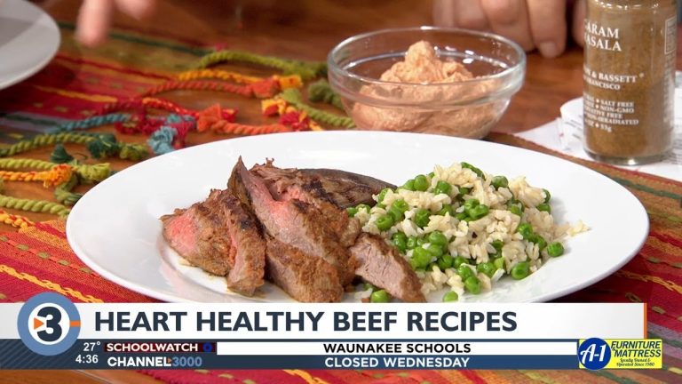 WATCH: Heart healthy beef recipes
