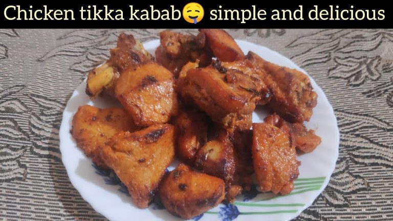 chicken tikka kabab/chicken fry recipe/#chickenrecipe #chickenfry 🍗🤤😋