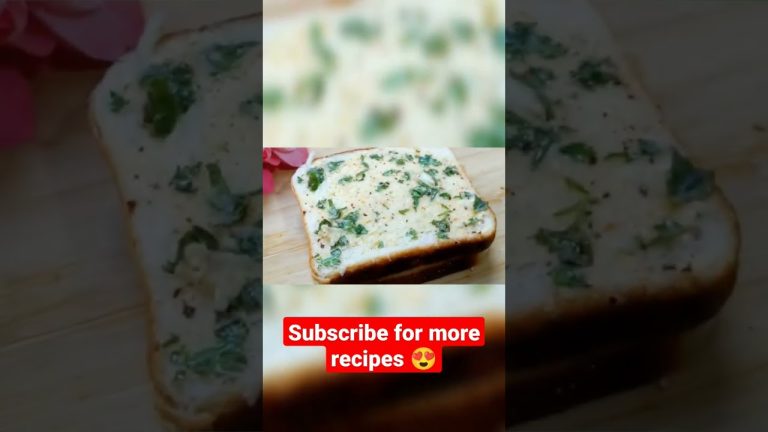 💕 Domino's Style Garlic Butter at home! Cheesy Garlic Bread Recipe❤️ #garlicbread #garlicbreadathome