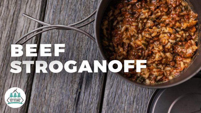 Dehydrated Hiking Recipes – Beef Stroganoff