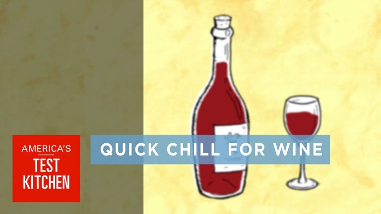 Quick Tips: How to Quickly Chill a Bottle of Wine in Only 30 Minutes