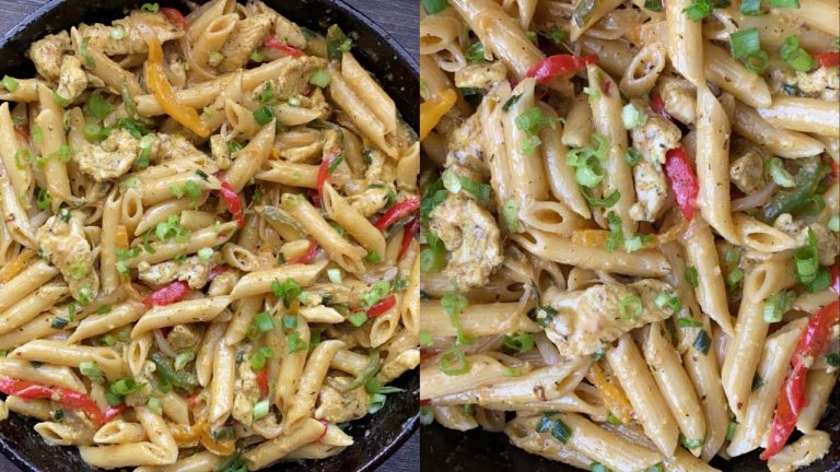 Easy Coconut Chicken Pasta Recipe| Chicken Pasta With Coconut Milk