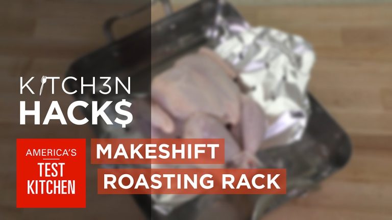 Kitchen Hacks: How to Make a Makeshift Roasting Rack (V-Rack)