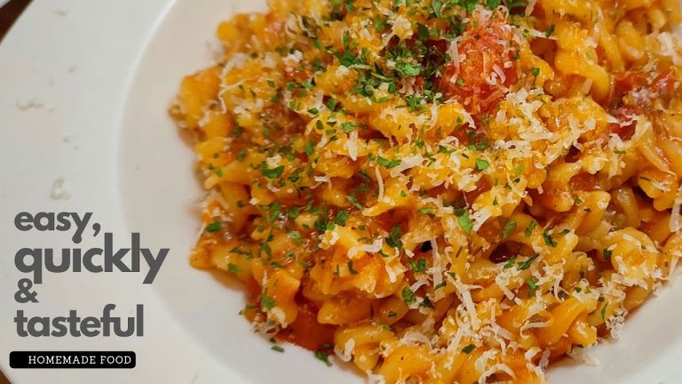 Pasta with Cherry Tomatoes | Pasta Recipe Cooking | Homemade Food Cooking | Italy Food |