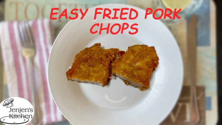Best Fried Pork Chop Recipe! How to Cook Pork Chops #short