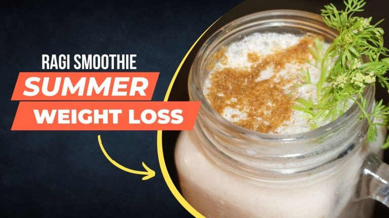 How to Make a Nutritious Ragi Smoothie for Weight Loss | Summer Smoothie Recipe | Vibrant Varsha
