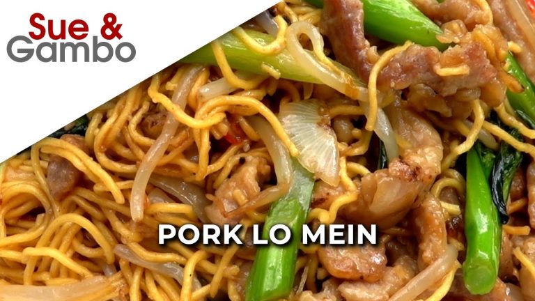 Pork Lo Mein Recipe