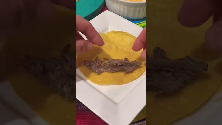 Beef Taquitos | Easy Rolled Tacos