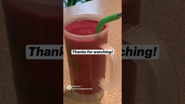 The Best Breakfast smoothie made simple 🍎