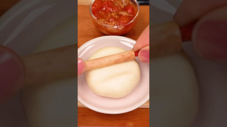 🍕🍕How To Make Miniature Beef Pizza Recipe #Yumupminiature