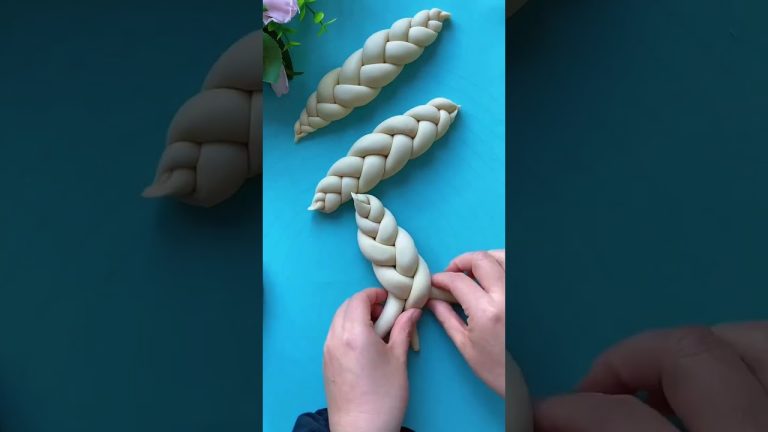 Satisfying & Creative Dough Pastry Recipes (P227) – Bread Rolls, Bun Shapes, Pasta, Rope Shape