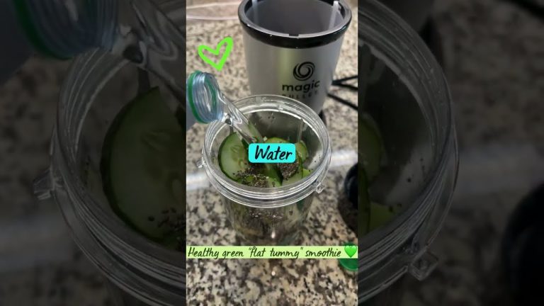 Green Flat Tummy Smoothie Recipes to Help You Reach Your Health Goals #shorts #green