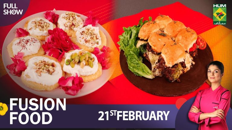 Fusion Food – 21 Feb 2023 – Recipes: Beef Sliders & Orang Shahi Tukda – Mahnoor Malik – Masala Tv