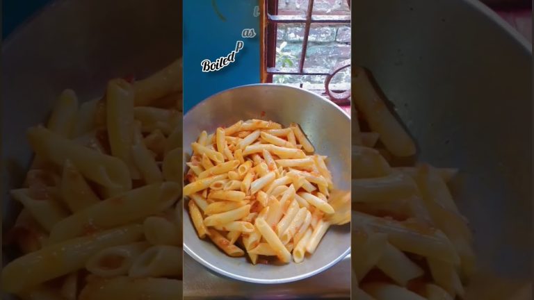 pink souce pasta recipe/ pasta recipe…|| #shorts #cooking #recipe #ashortaday #youtubeshorts