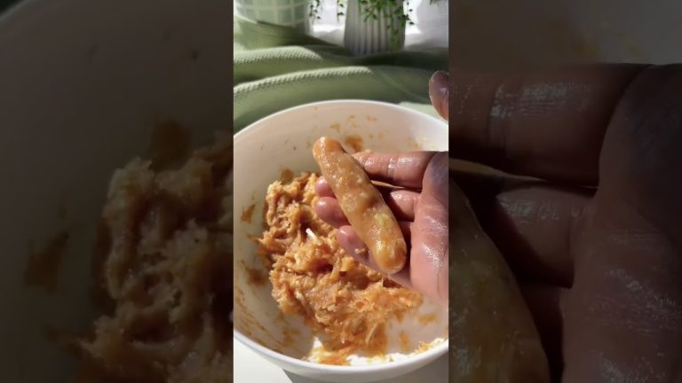 Crispy And Cheesy Chicken Fingers Recipe | How To Make KFC Style Chicken Strips At Home #Shorts