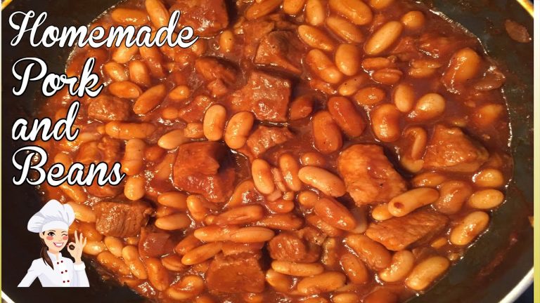 Homemade Pork and Beans| No Preservatives