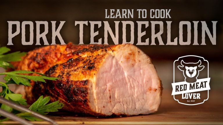 Pan Seared Oven Roasted Pork Tenderloin – Easy Pork Tenderloin Recipe