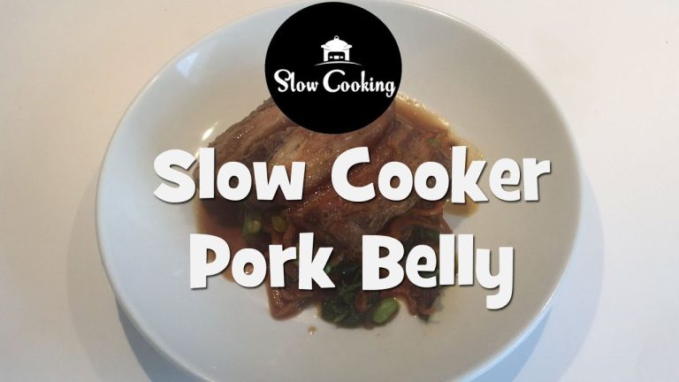 This Slow Cooker Pork Belly Fell Apart and was Quite Simply Delicious