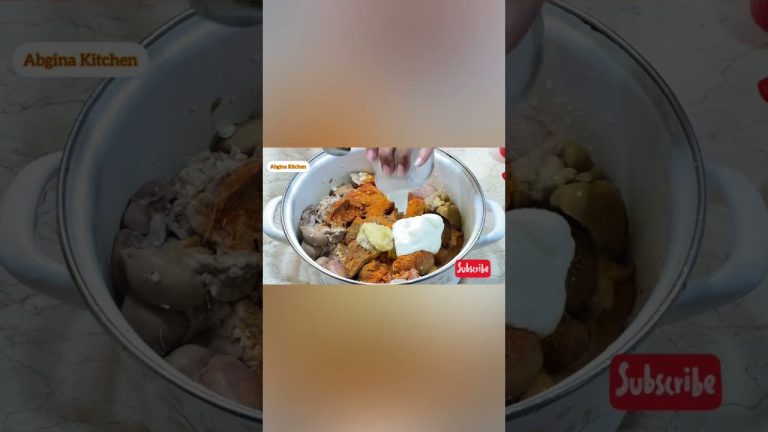 How to make homemade Beef Kidney BBQ #shorts #food #cooking