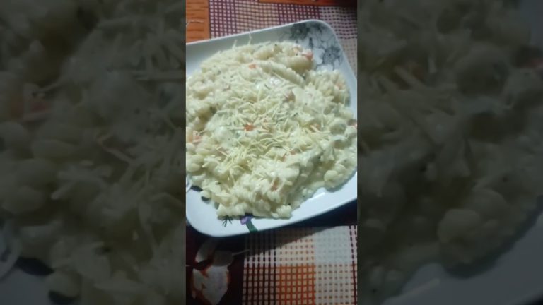 White sauce pasta by me| pasta recipe| cheesey pasta| #pasta #supriya #thegalaxyart