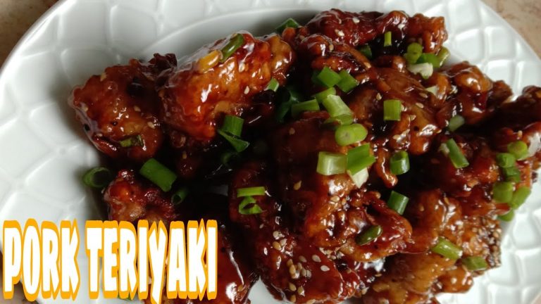 PORK TERIYAKI RECIPE | HOW TO COOK PORK TERIYAKI