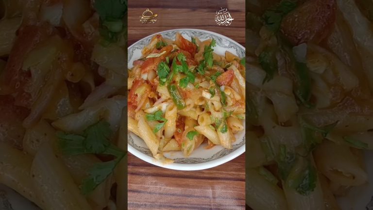 Desi Style Vegetables Pasta 🍝 #youtubeshorts #homemade #shorts #pasta #desipasta #spicy
