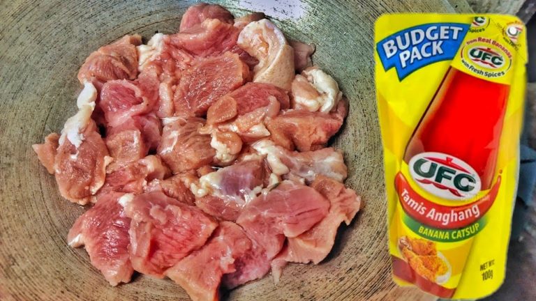 PORK WITH KETCHUP RECIPE