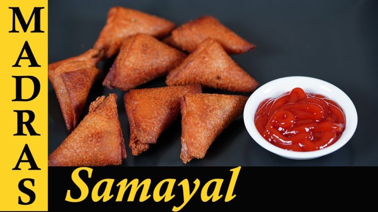Bread Samosa Recipe in Tamil | Easy Samosa Recipe in Tamil