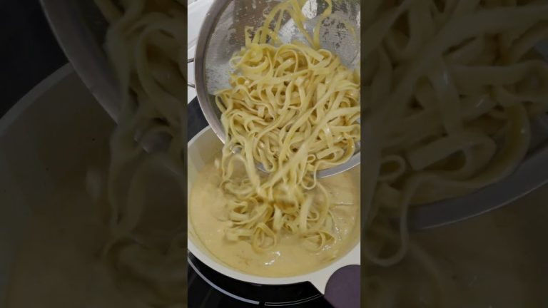 Creamy Shrimp Alfredo #shorts