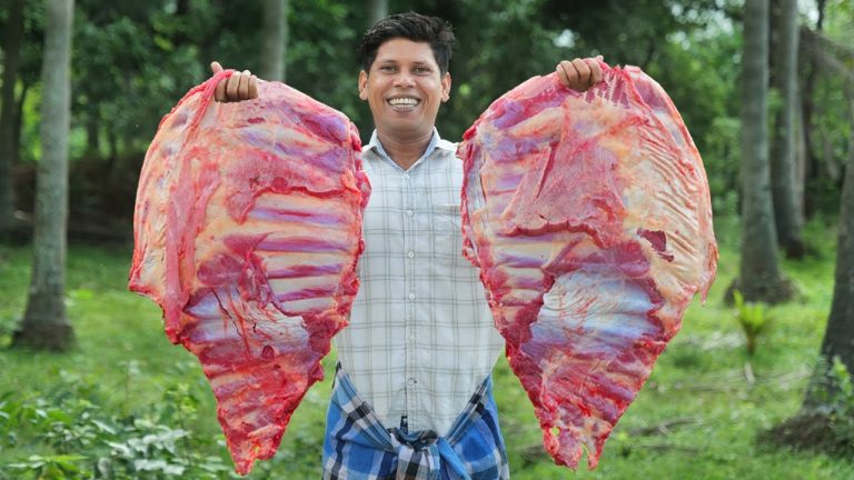 BEEF RIBS BBQ | Yummy Beef Ribs Bbq Grilled Recipe | Village Food