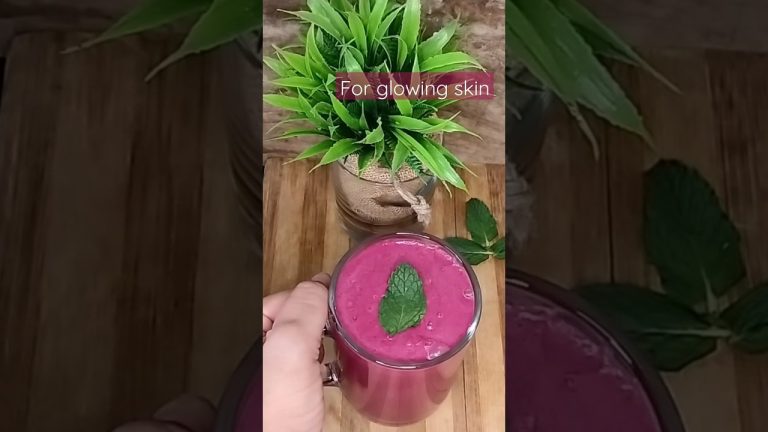 glowing और healthy skin के लिए beetroot smoothie🥤🥰🥰#shorts#viral#trending #beetroot #antiaging