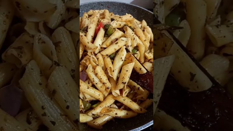Delicious 😋 Penne Pasta! | Easy & Delicious Veggie Pasta |