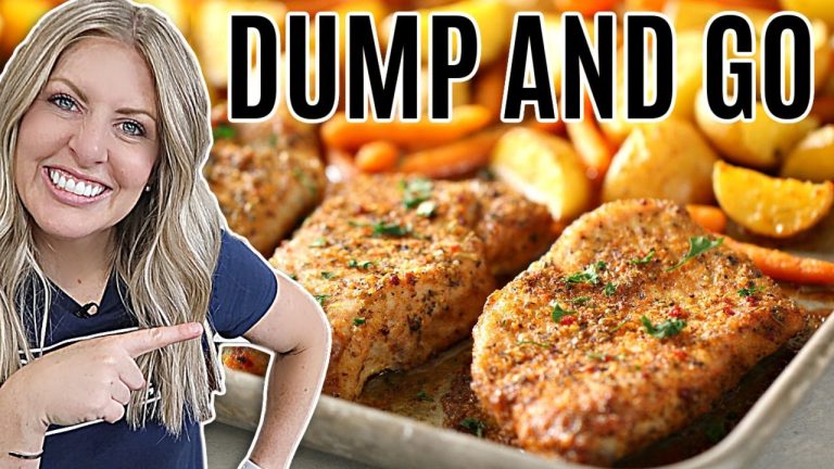 DELICIOUS Dump and Go Sheet Pan Recipes – You Get a Main Dish and a Side!