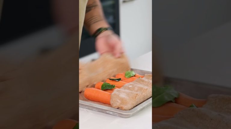 My favorite way to cook root vegetables! Salt dough baked #shorts