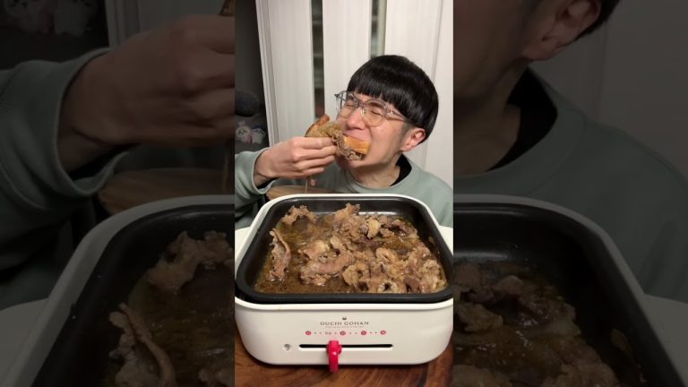 Grilled beef toast 🐄 #shorts  #food