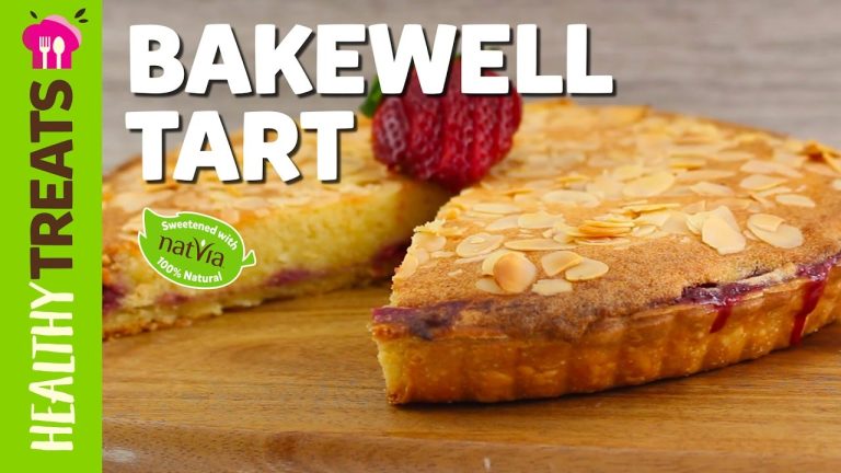 Sugar Free Bakewell Tart – Natvia's Healthy Treats & Dessert Recipes