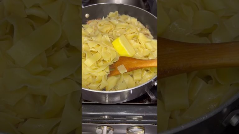 Shrimp Pappardelle | ASMR | Fifi Fitness #motivation #fitness #trendingshorts