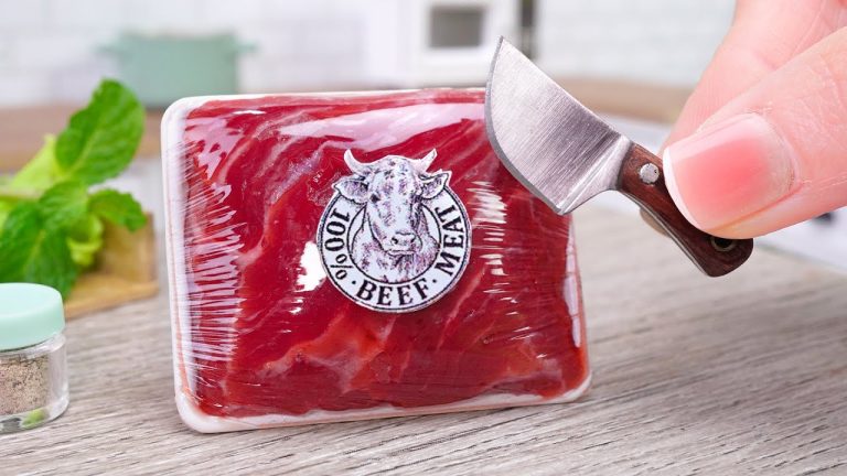 Juicy Miniature Grilled Kebab Cooking Tutorial | Tiny Beef & Mini Food Recipe | Miniature Cooking