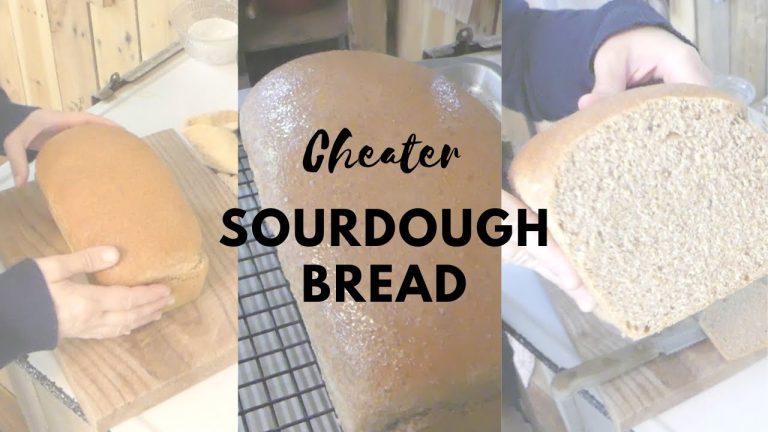 Cheater SOURDOUGH Bread ||  Using yeast in sourdough bread recipes
