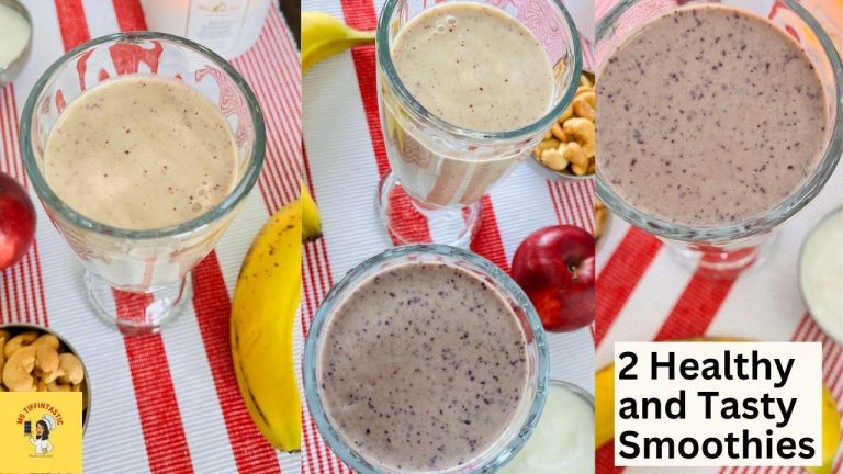 2 Healthy and Tasty Smoothies | Breakfast Smoothie recipes
