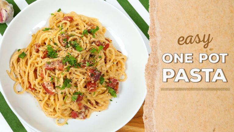 3 EASY One Pot Pasta Recipes | Dinner Made Easy