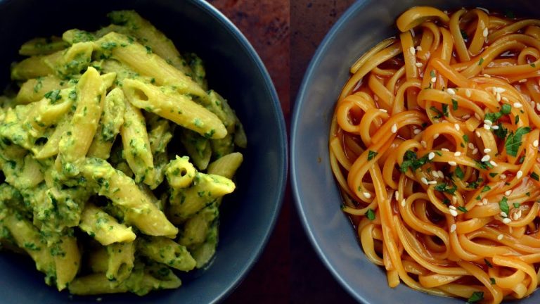 9 Vegan Pasta Recipes (College Students)