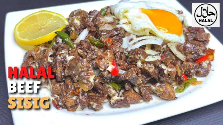 BEEF SISIG RECIPE
