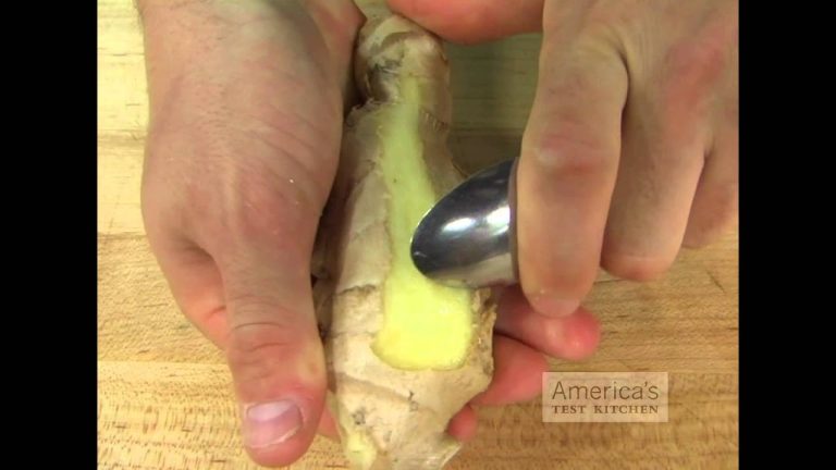 Super Quick Video Tips: The Easiest Way to Peel Ginger