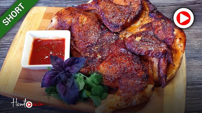 Fried Chicken Recipe 🕒 1 min #Shorts