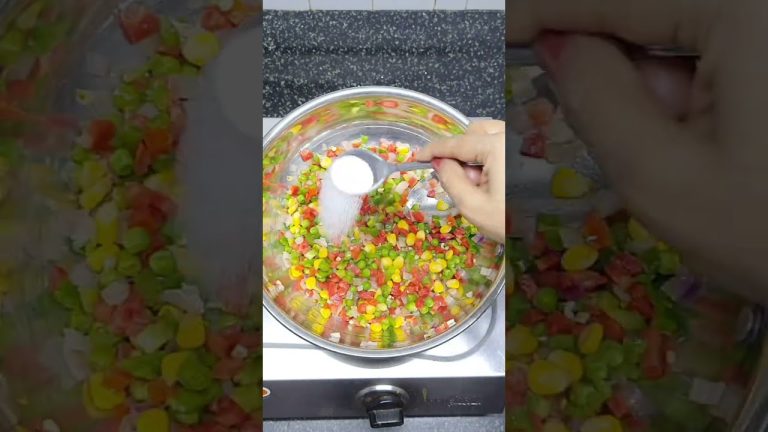 This Tandoori Veg Pasta Recipe Will Blow Your Mind નવીરીતે વેજ તંદુરી પાસ્તા #Shorts #youtubeshorts