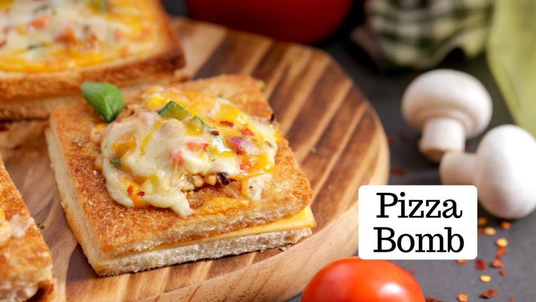 Cheesy Pizza Bread Bomb & Garlic Bread | चटपटा चीज़ ब्रेड बॉम्ब | Cheese Chilli Toast | Kunal Kapur